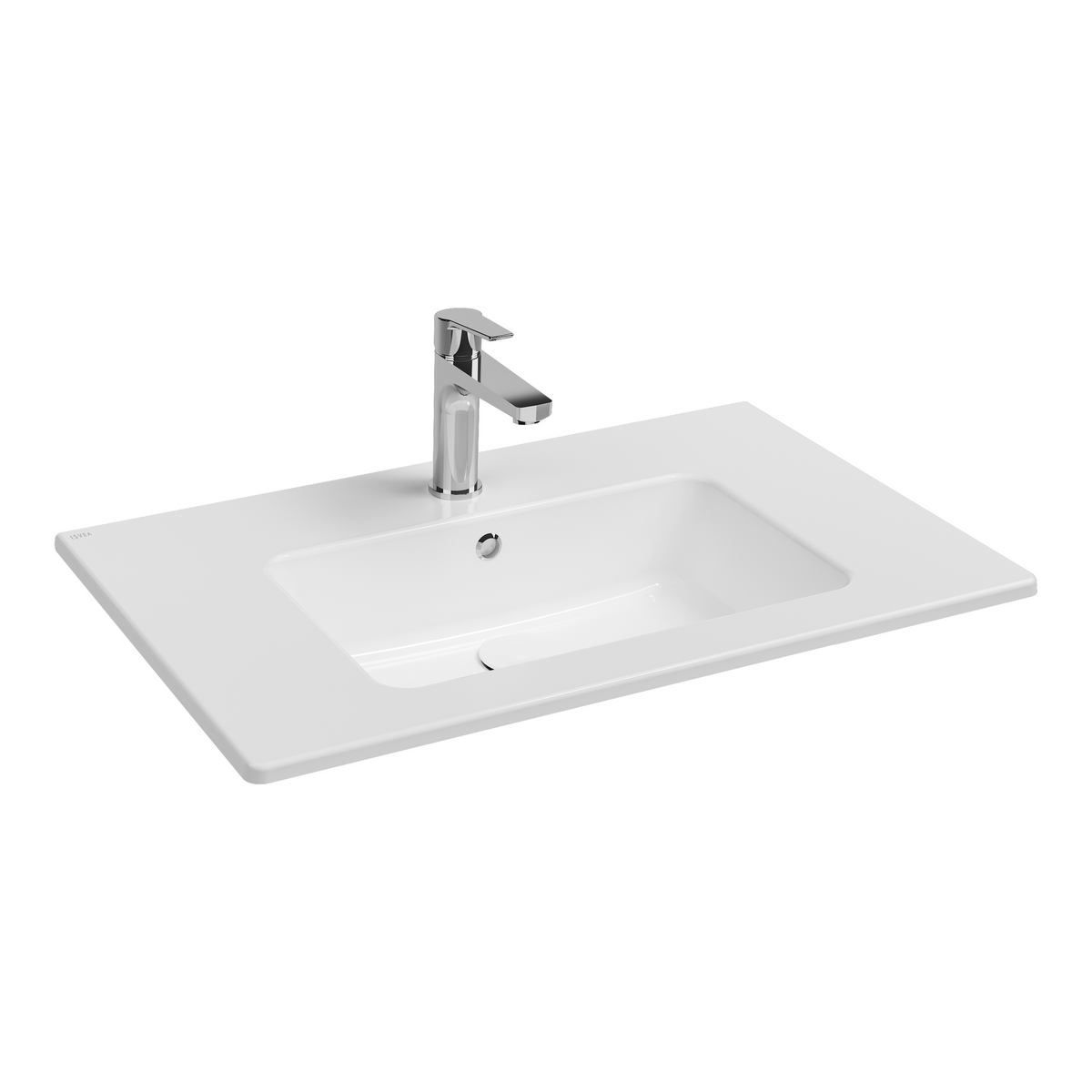 Isvea SistemaT 76 cm Flat Lavabo