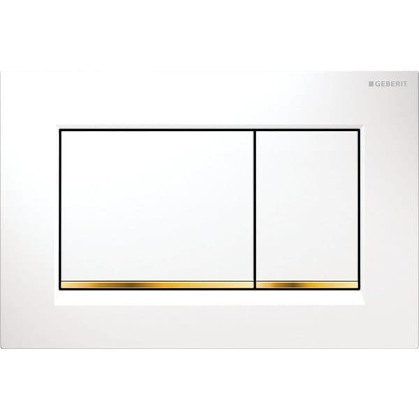 Sigma20 square, Beyaz/Altın