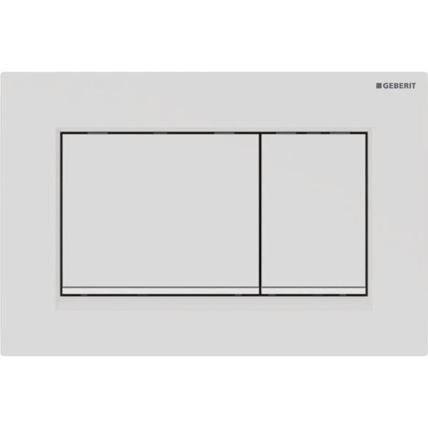 Sigma20 square, Mat beyaz/Beyaz