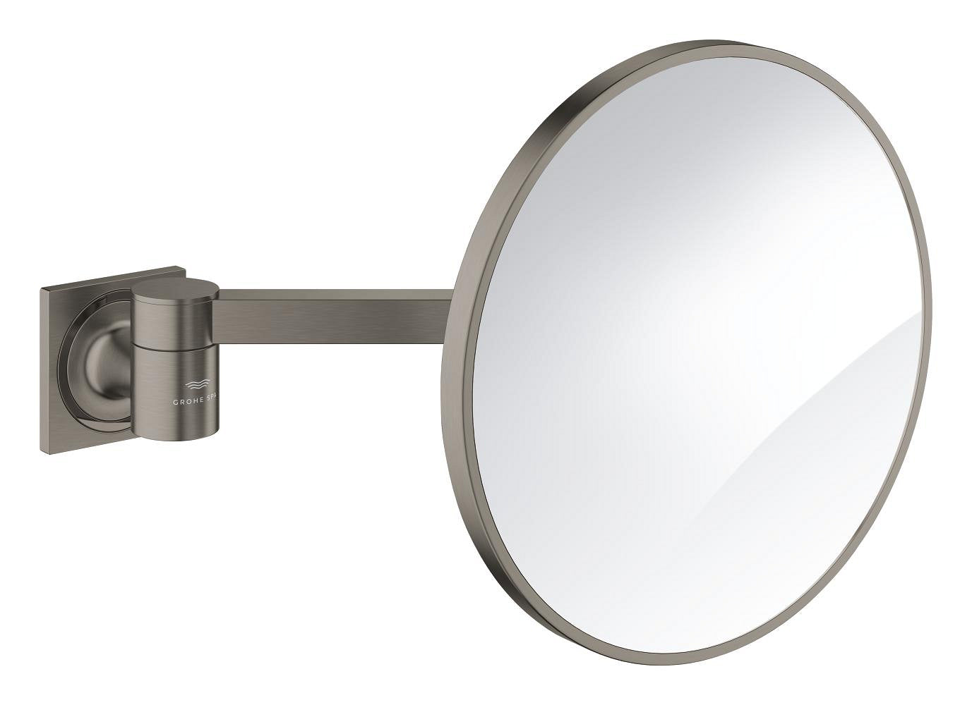 Grohe Allure Makyaj ve Tıraş Aynası, Fırçalı Sert Grafit - 40967AL1
