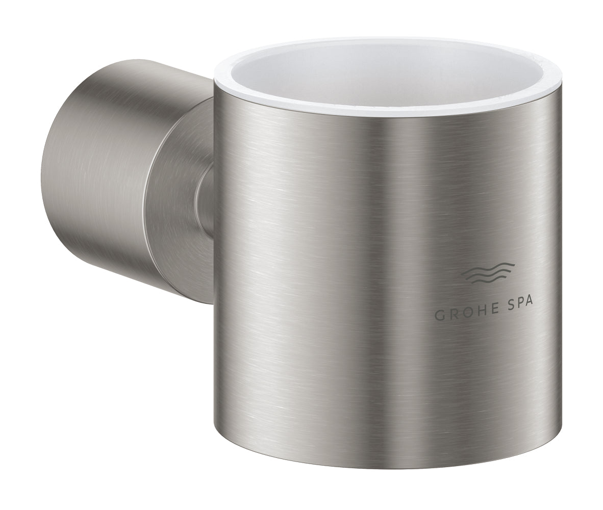 Grohe Atrio Cam Sabunluk Tutacağı, Paslanmaz Çelik - 40884DC0