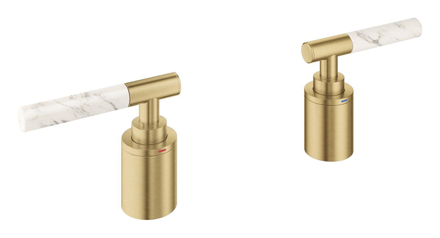 Grohe Atrio Private Collection 5 Delikli Ankastre Küvet Bataryası İçin Kulp, Fırçalı Altın - 48464GN0
