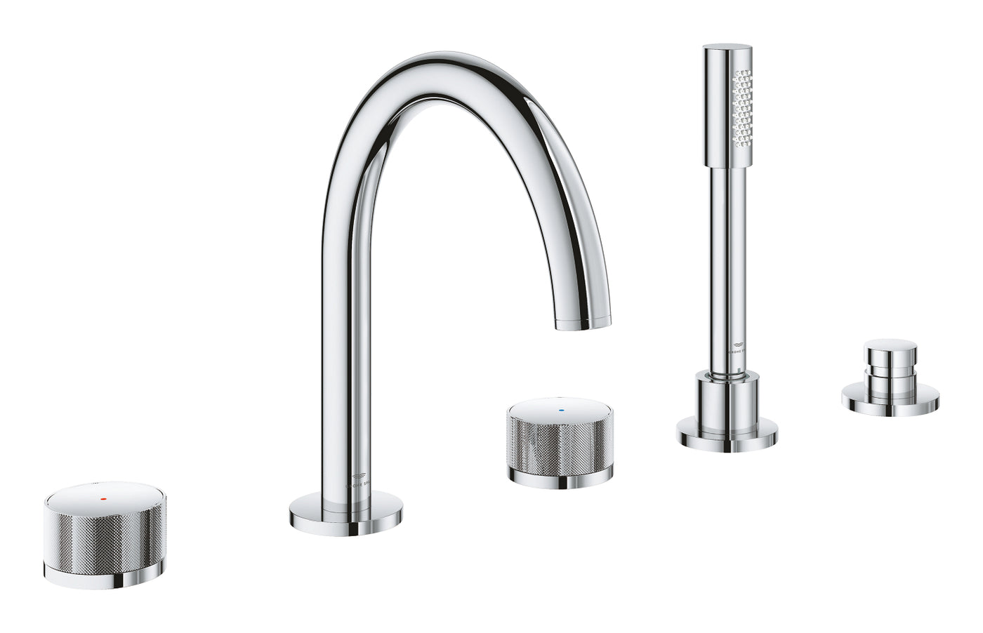 Grohe Atrio Private Collection 5 Delikli Küvet Bataryası - 25226000