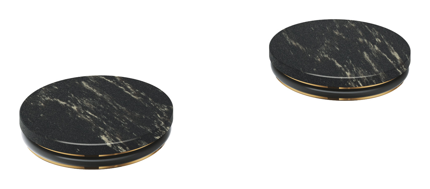 Grohe Atrio Private Collection Inlays Made From Vanilla Noir Caesarstone Material - 48461000