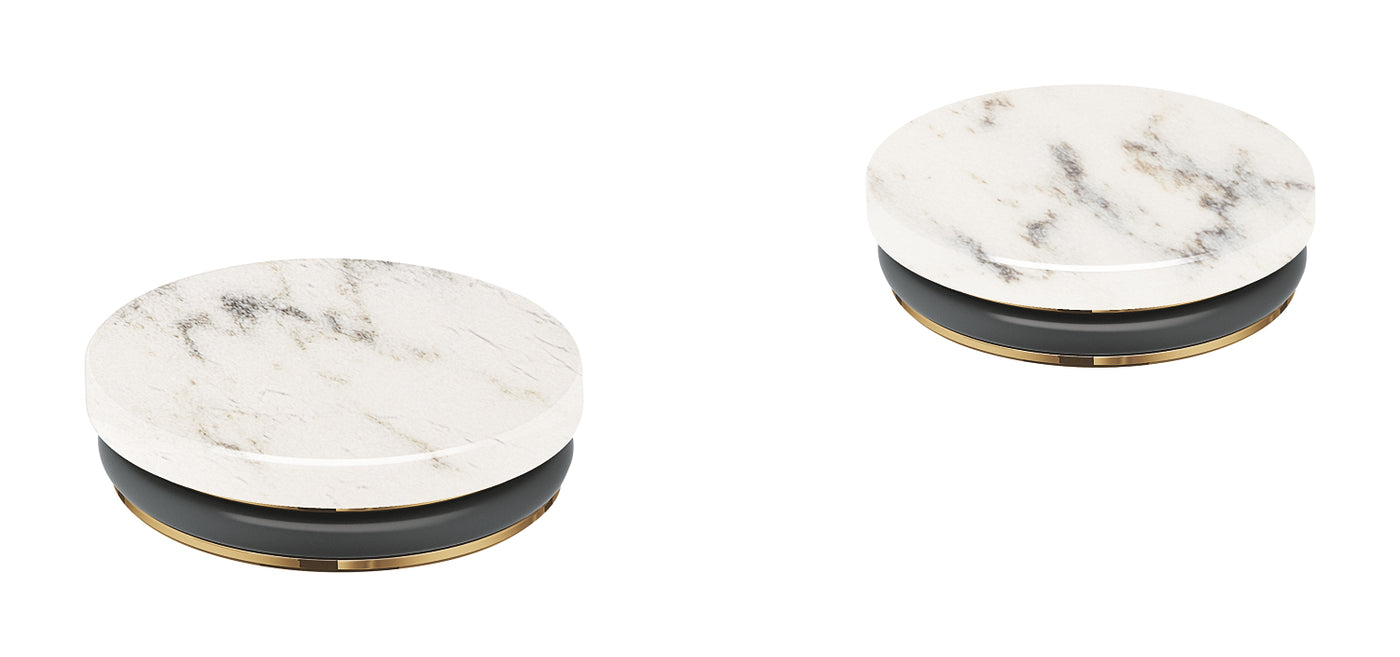 Grohe Atrio Private Collection Inlays Made From White Attica Caesarstone Material - 48456000