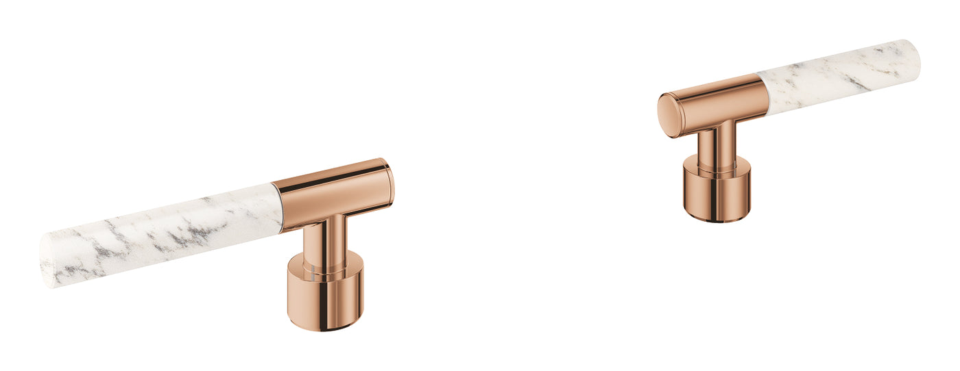 Grohe Atrio Private Collection Sticks Made From White Attica Caesarstone Material - 48458DA0