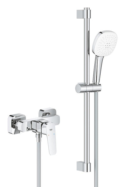 Grohe Cubeo Duş Bataryası ve Sürgülü El Duşu Seti - 1018250000