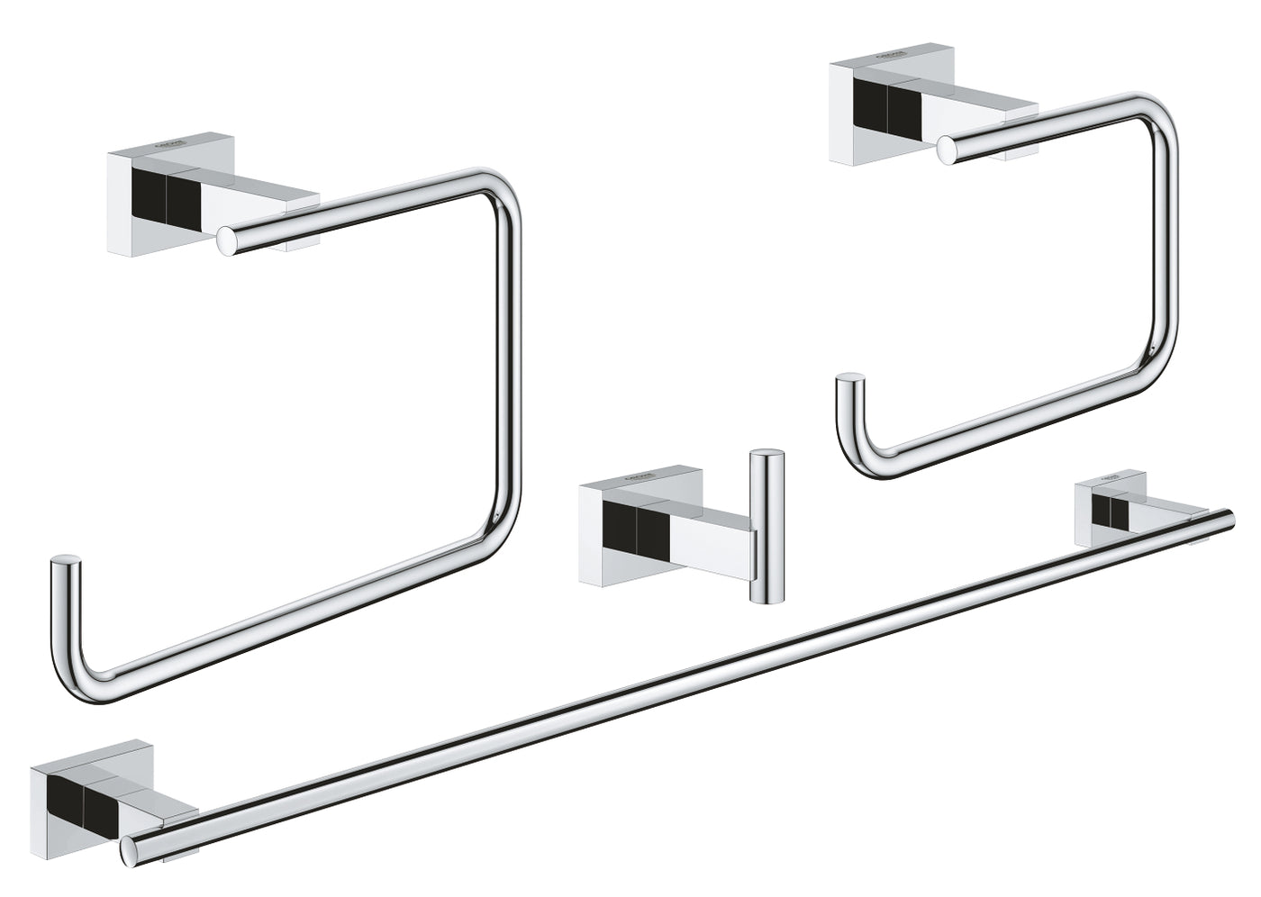 Grohe Essentials Cube 4'Ü Bir Arada Banyo Aksesuar Seti - 40778001