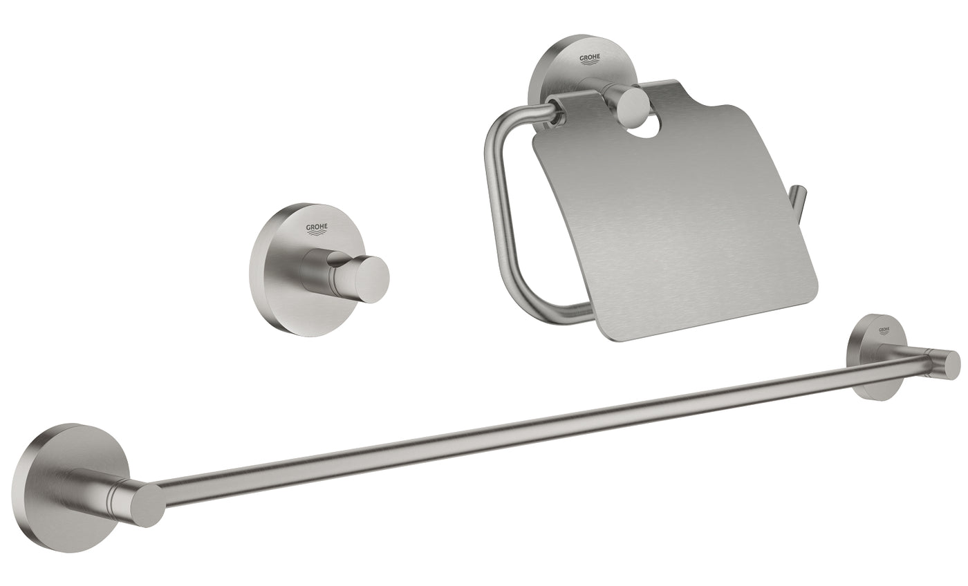 Grohe Essentials Guest 3'Ü 1 Arada Banyo Aksesuar Seti - 40775Dc1