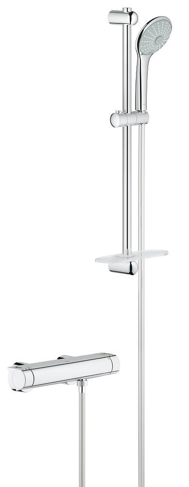 Grohe Grohtherm 2000 Termostatik Duş Bataryası / Duş Seti Dahil - 34195001