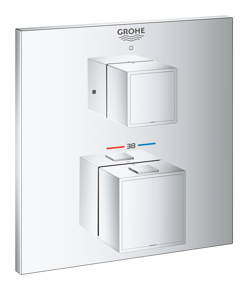 Grohe Grohtherm Cube Ankastre Termostatik Banyo Bataryası - 24153000