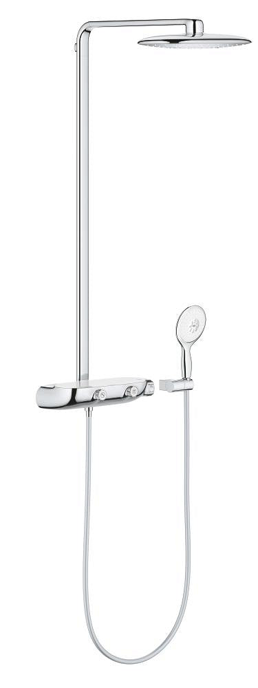 Grohe Rainshower System Smartcontrol Mono 360 Duvara Monte Termostatik Bataryalı Duş Sistemi - 26361000