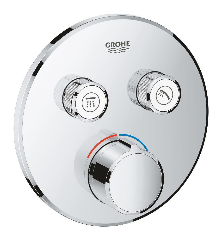 Grohe Smartcontrol Çift Valfli Akış Kontrollü Ankastre Duş Bataryası - 29145000
