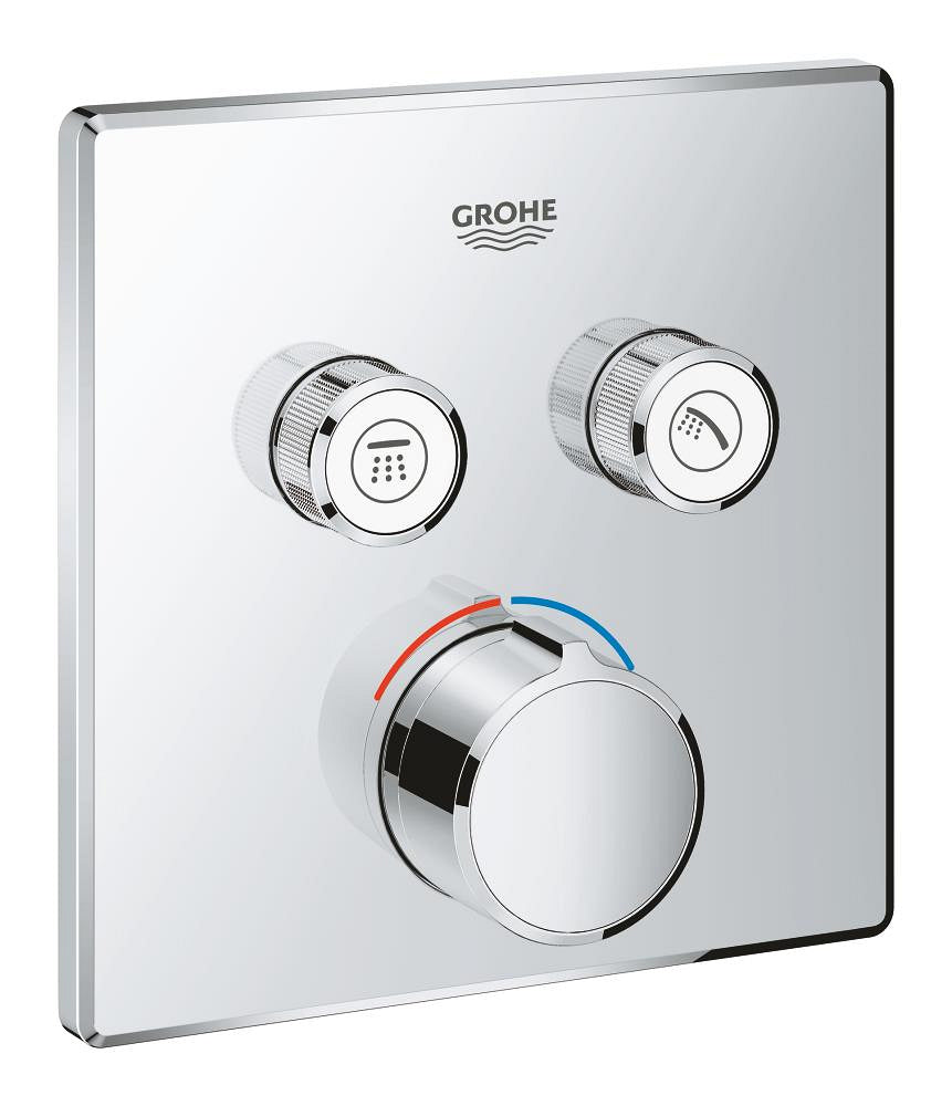 Grohe Smartcontrol Çift Valfli Akış Kontrollü Ankastre Duş Bataryası - 29148000