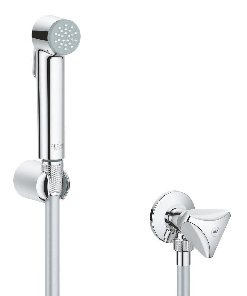 Grohe Tempesta-F Taharet Spreyi 30 Duvardan Askılı Set 1 Akışlı, Ara Musluk İle Birlikte - 26357000