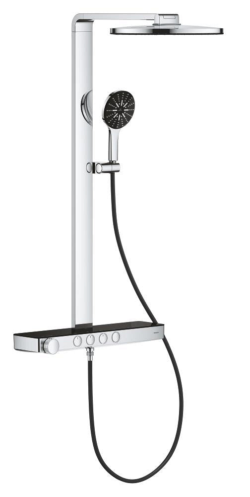 GroheRSH Aqua SmartControl Termostatik Duş Seti (Krom-Siyah)