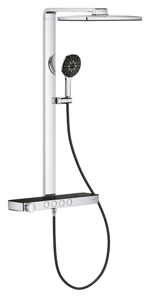 GroheRSH Aqua SmartControl Termostatik Duş Seti (Krom-Siyah)