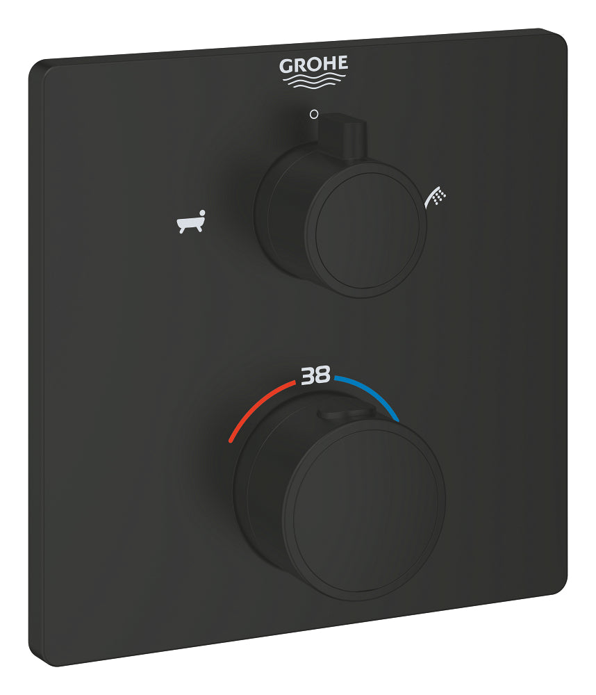 Grohtherm Çift Yönlü Ankastre Termostatik Banyo Bataryası - 1022112430