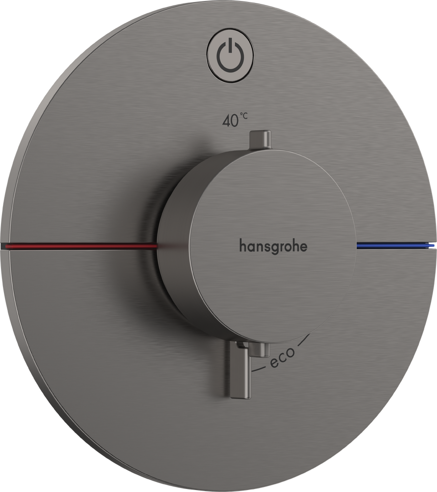 Hansgrohe 1 işlevli ankastre kurulum için RainSelect Comfort S Termostat - 15553340