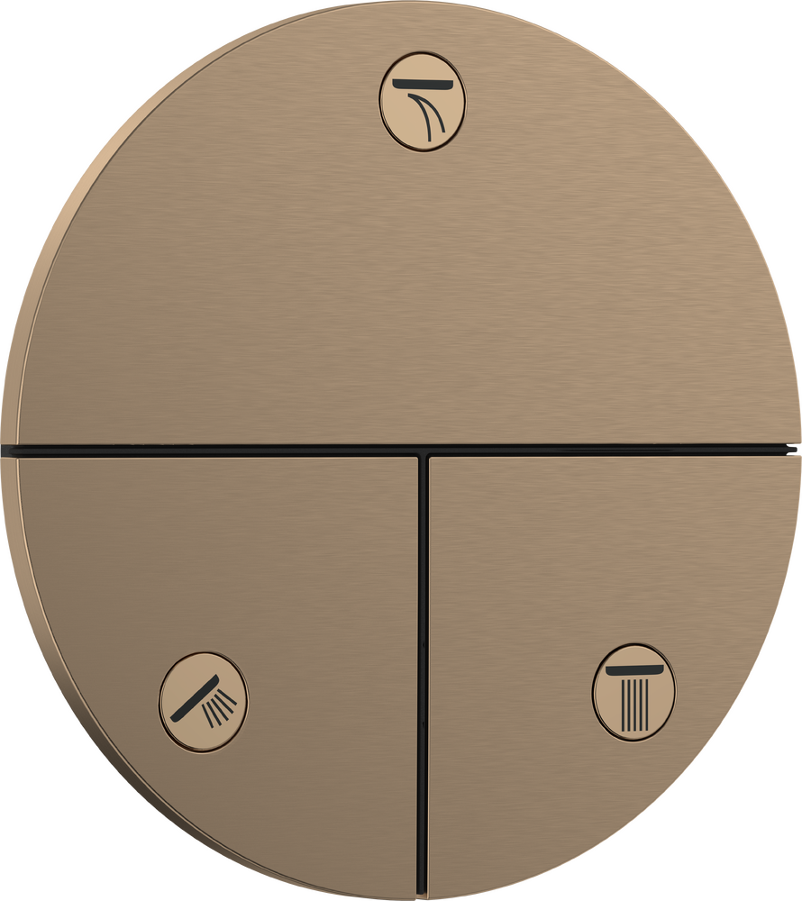 Hansgrohe 3 fonksiyona yönelik ankastre montaja yönelik RainSelect Comfort S Vana - 15558140