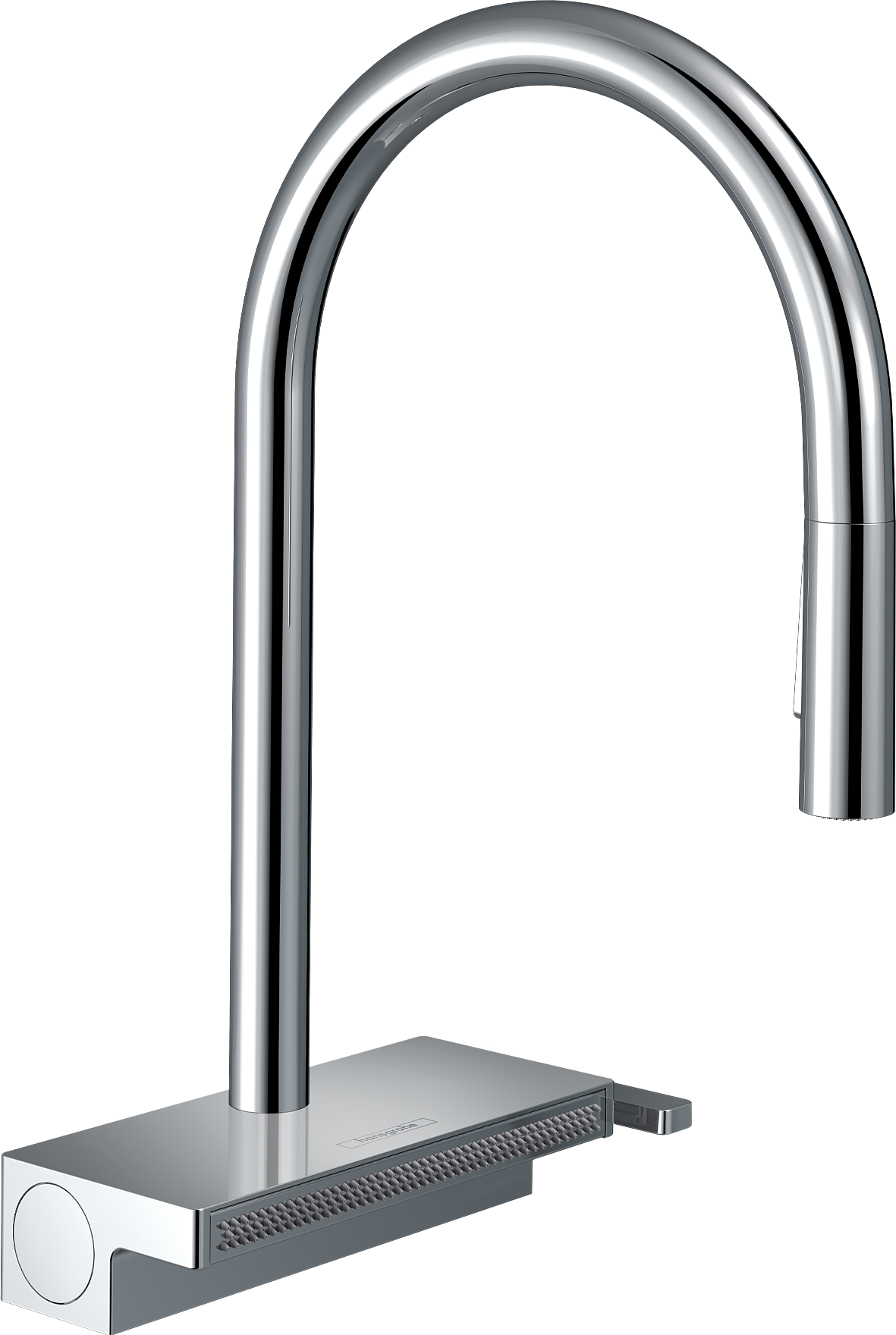 HansGrohe Aquno Select M81 Tek Kollu Eviye Bataryası 170, Çekilebilir El Duşu, 3Jet, Sbox - 73831000