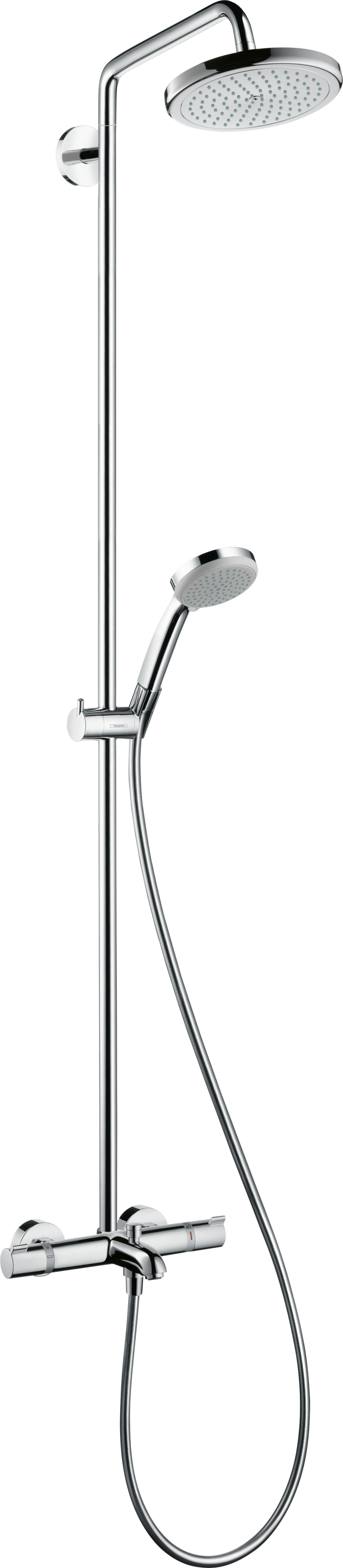 HansGrohe Croma Duş Kolonu 220 1 Jet, Banyo Termostatı İle - 27223000