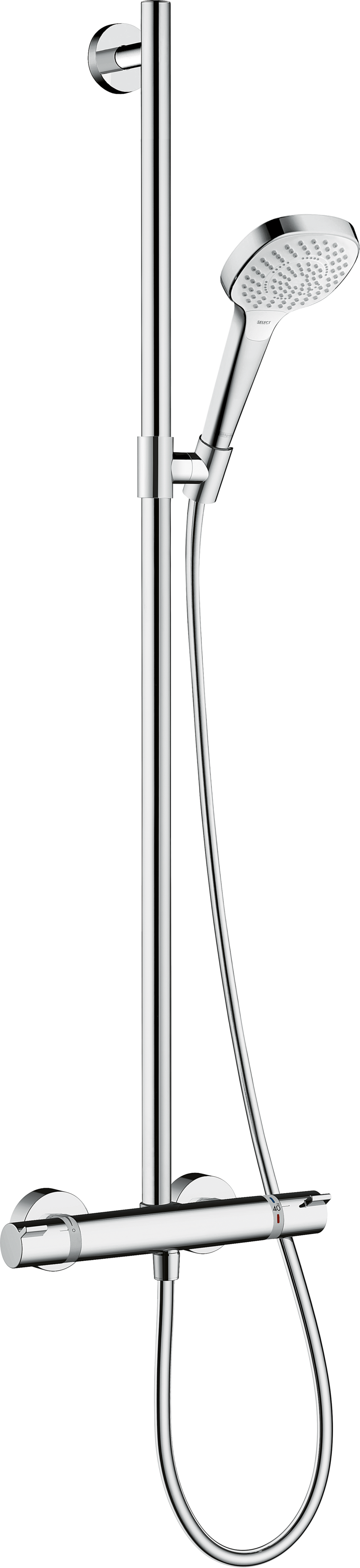 HansGrohe Croma Select E Semipipe Multi, Termostat İle - 27248400
