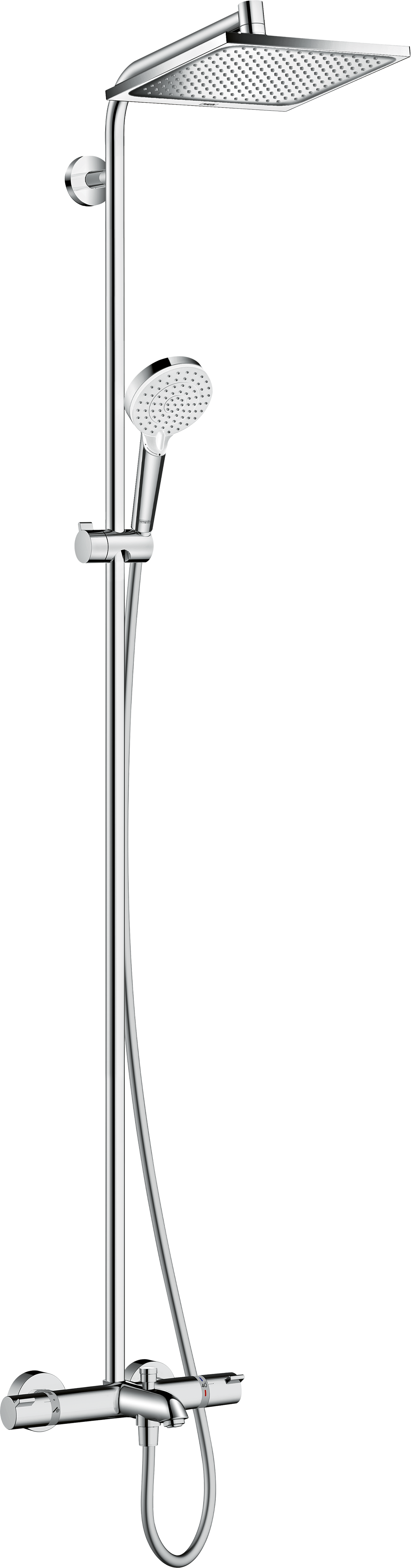 HansGrohe Crometta E Duş Kolonu 240 1 Jet, Banyo Termostatı İle - 27298000