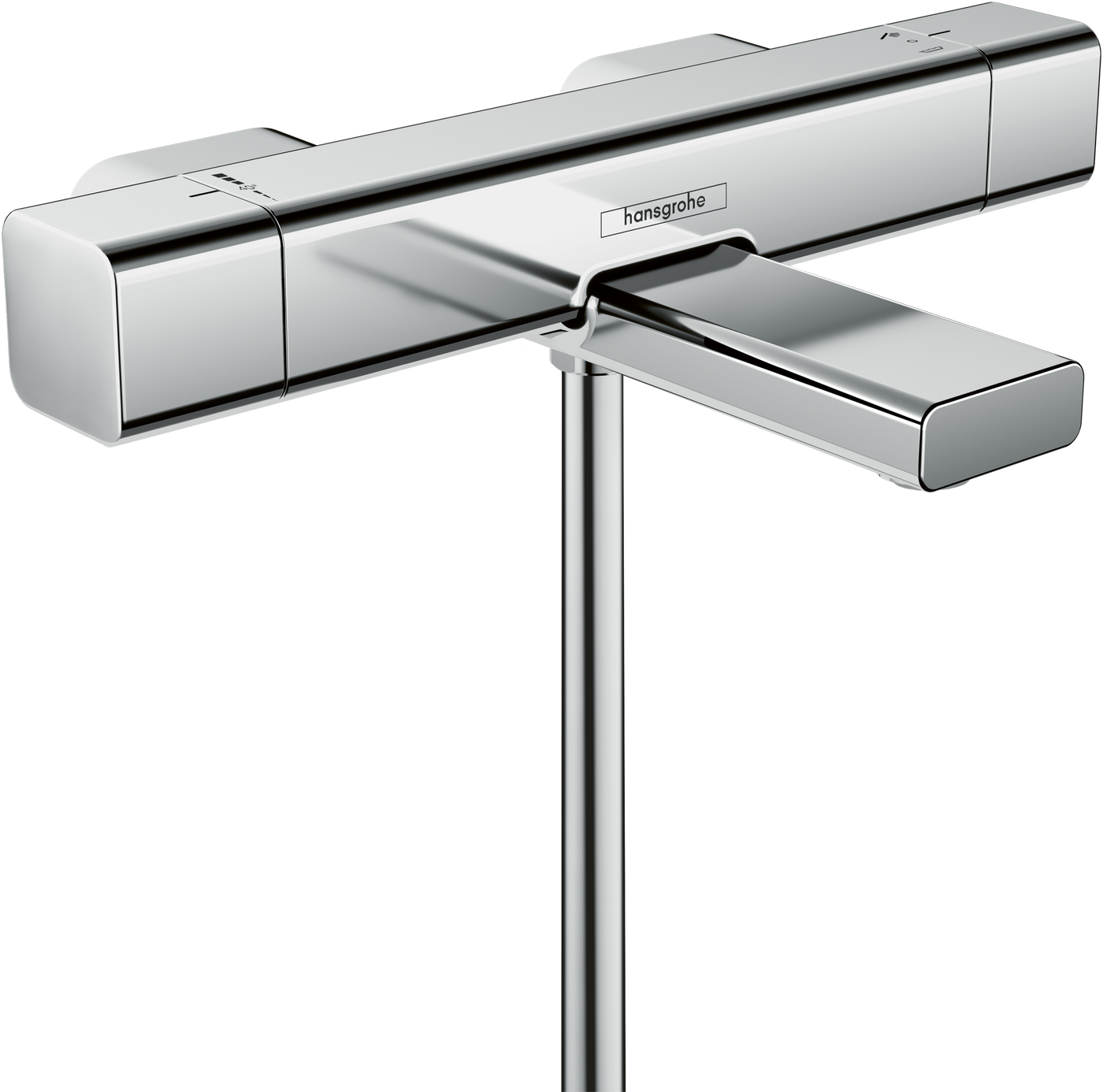 HansGrohe Ecostat E Termostatik Banyo Bataryası, Aplike - 15774000