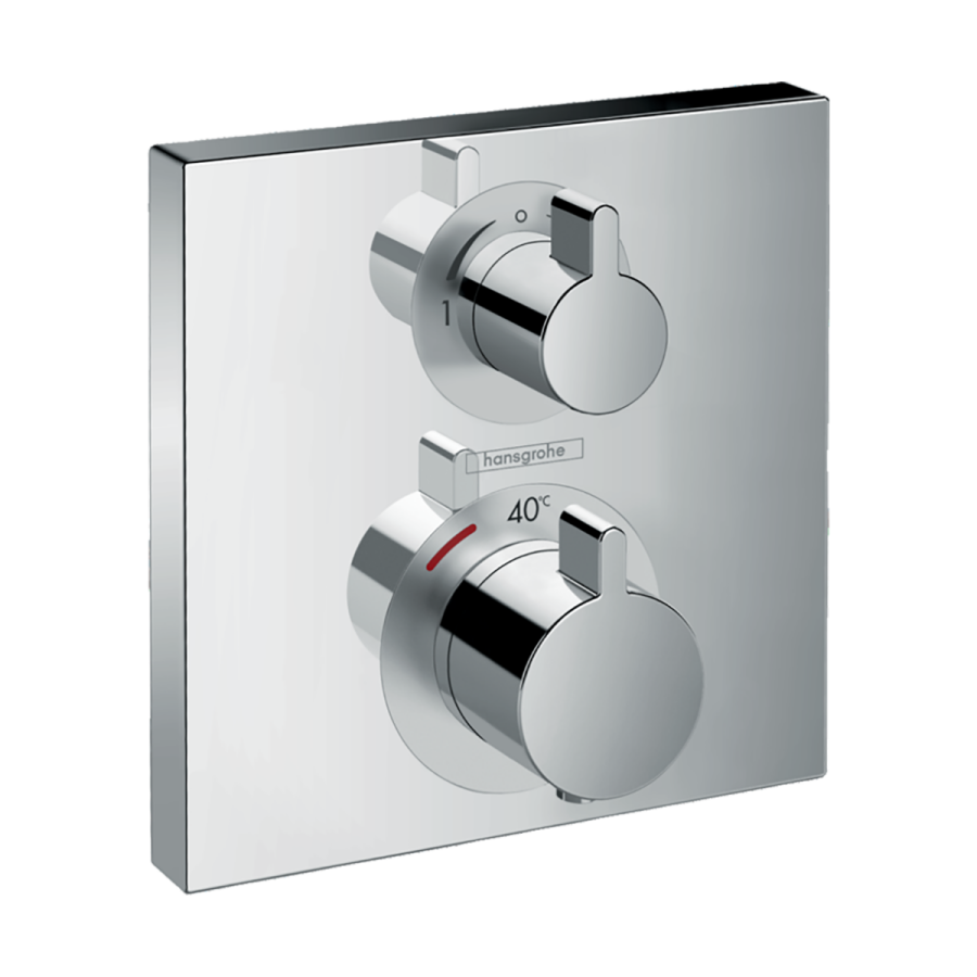 HansGrohe Ecostat Square Termostat Ankastre Montaj, 2 Çıkış İçin - 15714000