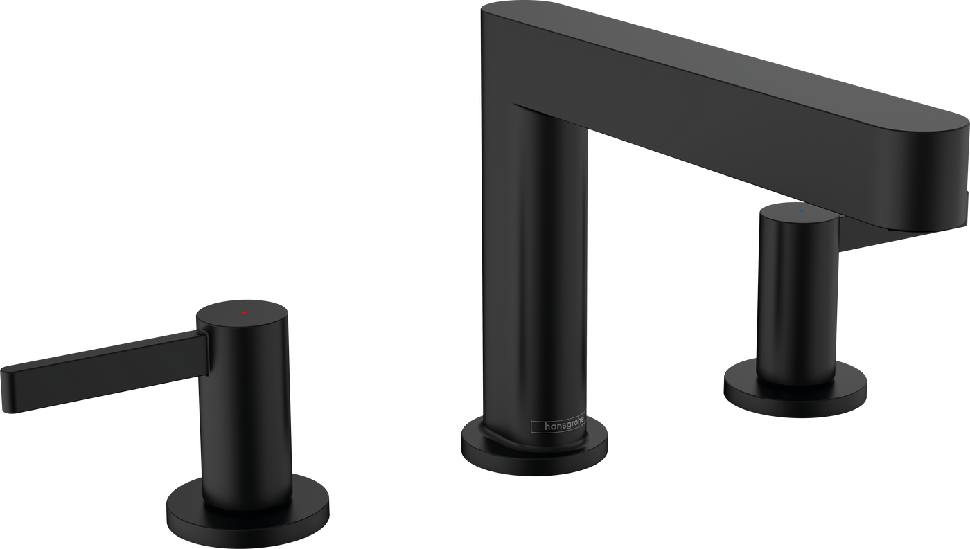 HansGrohe Finoris 3 - Delikli Lavabo Bataryası 110, Bas - Aç Gider Seti İle - 76033670