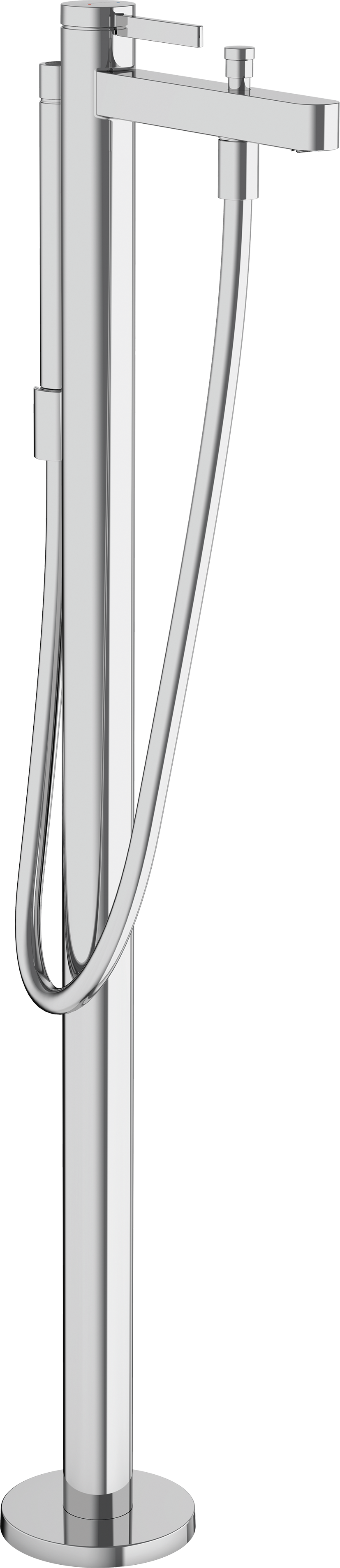 HansGrohe Finoris Tek Kollu Banyo Bataryası Yerden - 76445000