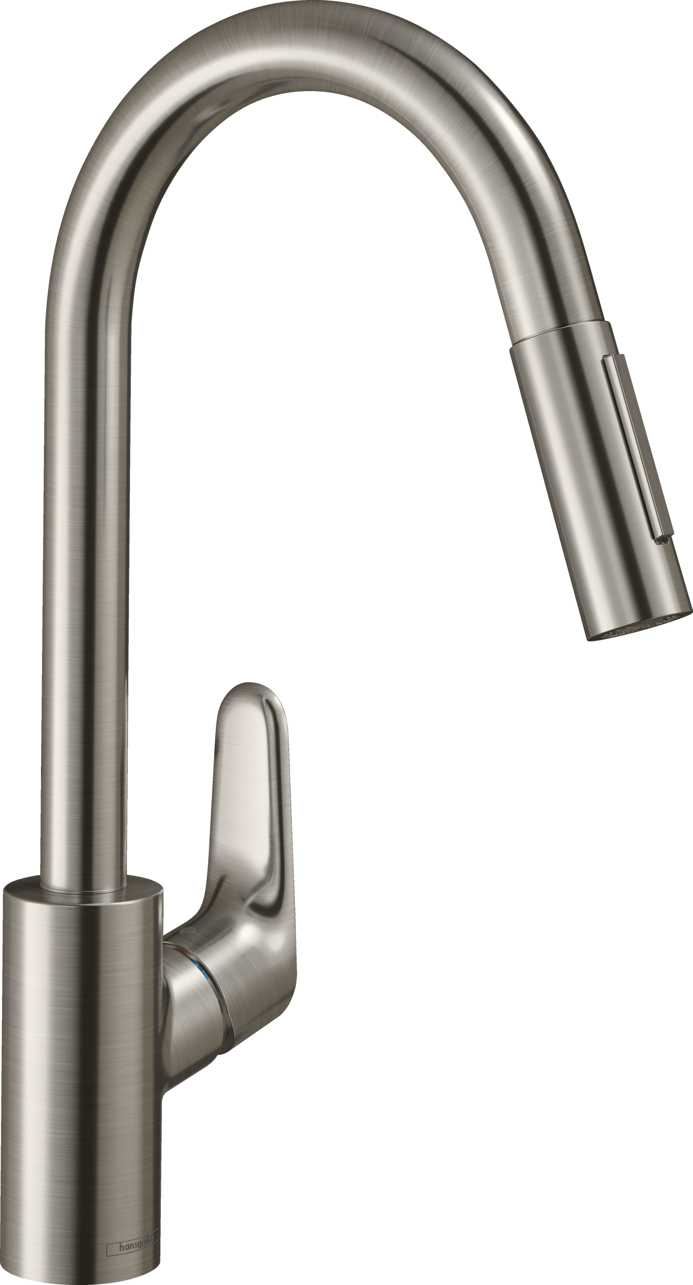 HansGrohe Focus M41 Tek Kollu Eviye Bataryası 240, Çekilebilir El Duşu, 2Jet - 31815800