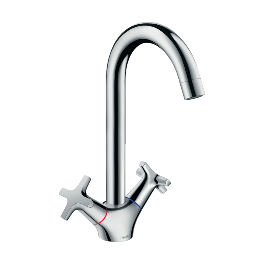 HansGrohe Logis M32 2 - Volanlı Eviye Bataryası 220, 1Jet - 71285000