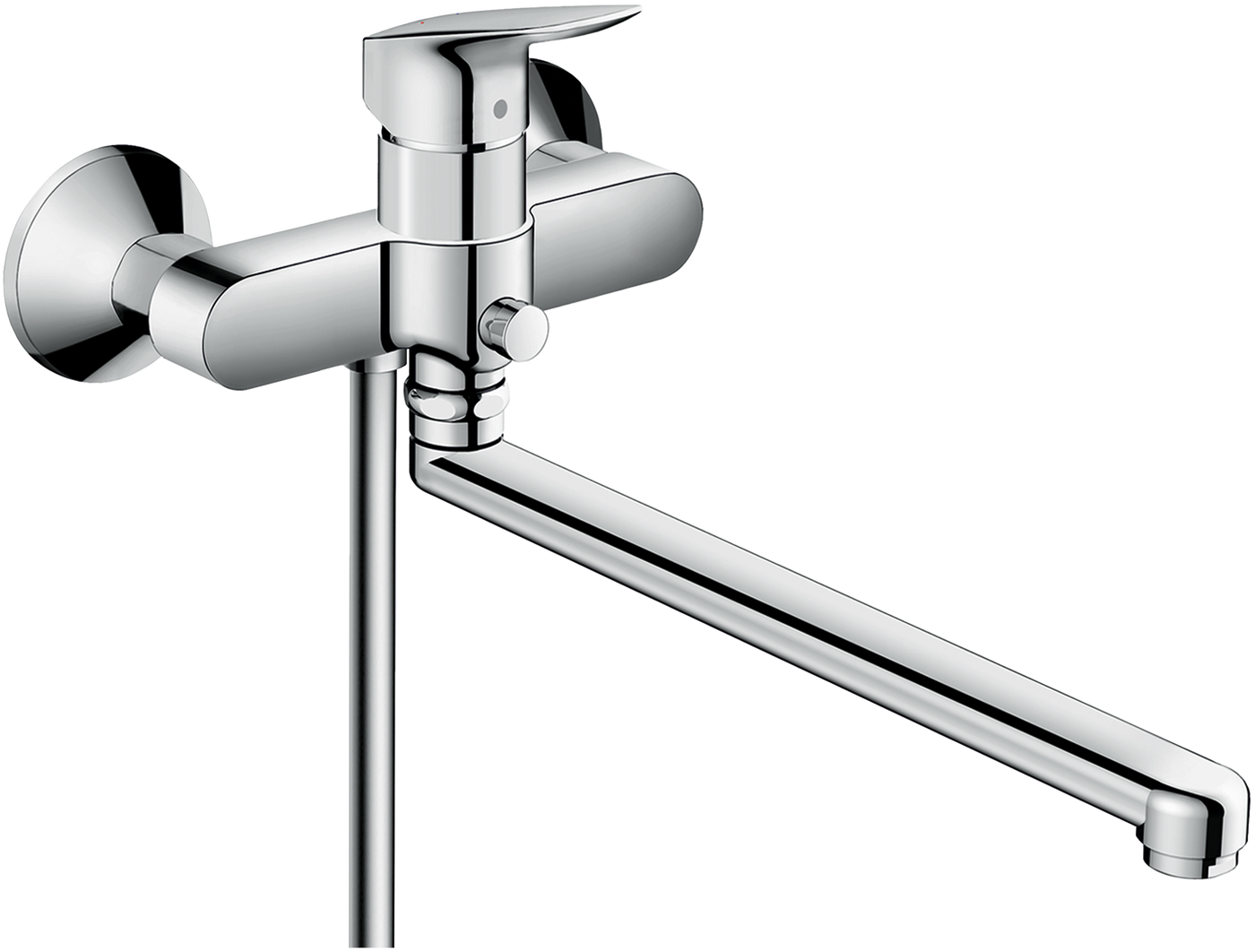 HansGrohe Logis Tek Kollu Banyo Bataryası Uzun Gaga İle - 71402000