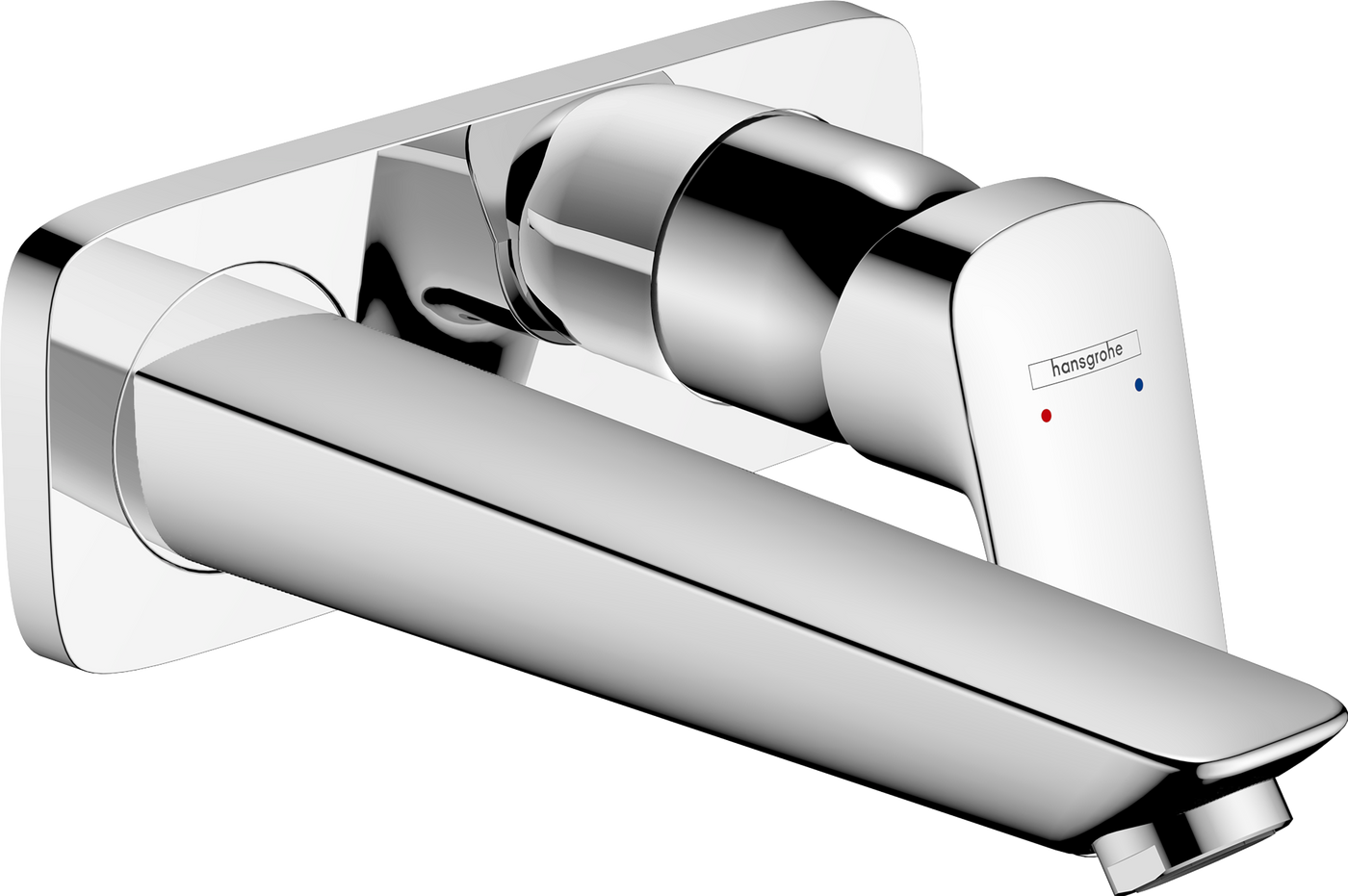 HansGrohe Logis Tek Kollu Lavabo Bataryası Ankastre Duvara Monte, 19.5 Cm Gaga İle - 71220000