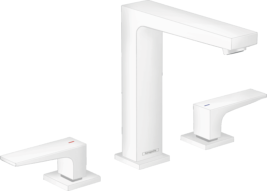 HansGrohe Metropol 3 - Delikli Lavabo Bataryası 160 Bas - Aç Gider Seti Ve Çubuk Volan İle - 32515700