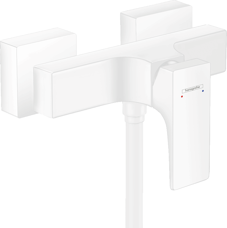 HansGrohe Metropol Tek Kollu Duş Bataryası Aplike, Çubuk Volan İle - 32560700