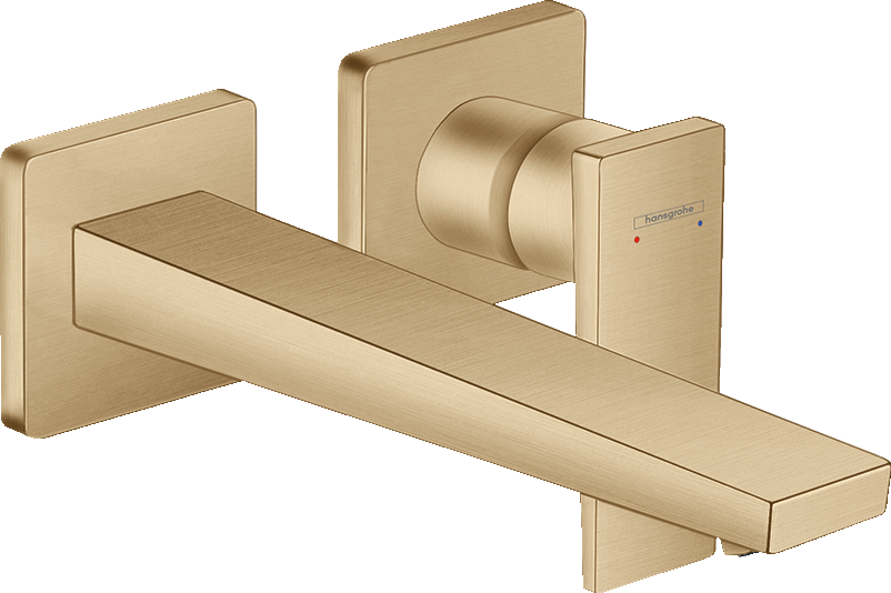 HansGrohe Metropol Tek Kollu Lavabo Bataryası Çubuk Volan, Ankastre Duvara Monte, 22.5 Cm Gaga İle - 32526140