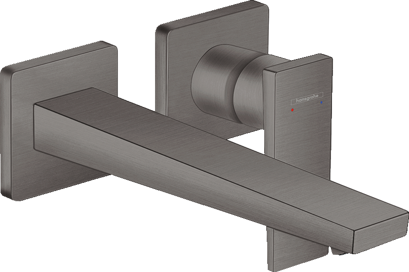 HansGrohe Metropol Tek Kollu Lavabo Bataryası Çubuk Volan, Ankastre Duvara Monte, 22.5 Cm Gaga İle - 32526340