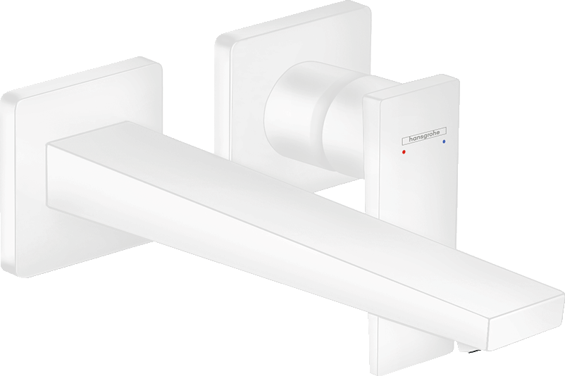 HansGrohe Metropol Tek Kollu Lavabo Bataryası Çubuk Volan, Ankastre Duvara Monte, 22.5 Cm Gaga İle - 32526700