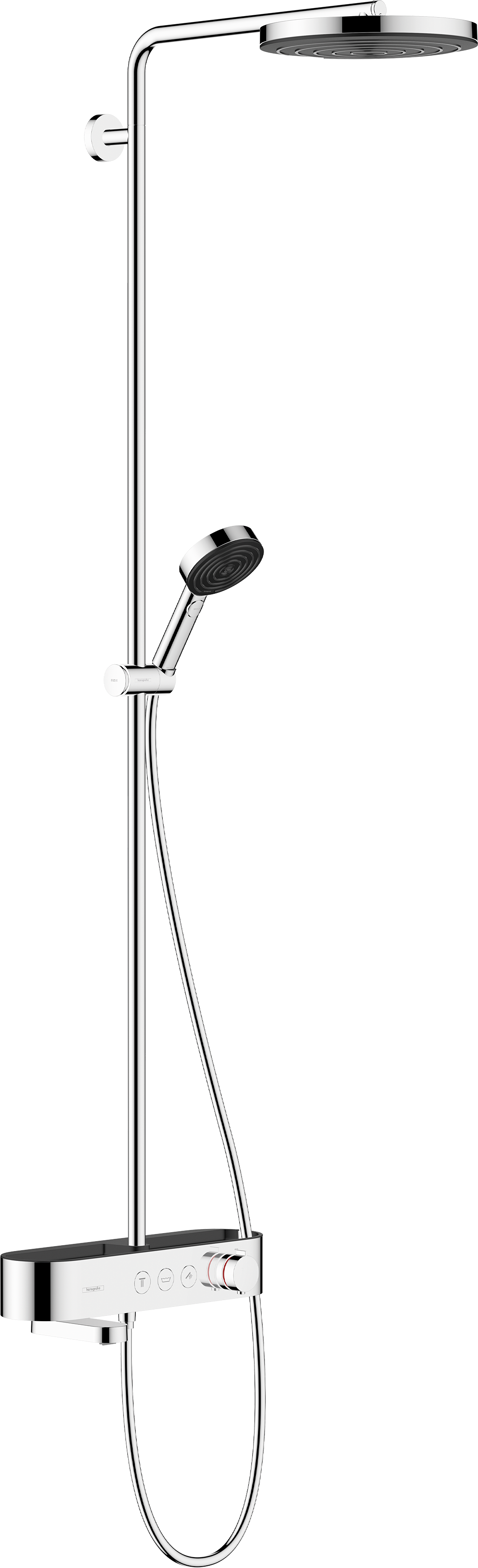 HansGrohe Pulsify S Duş Kolonu 260 1Jet, Banyo Termostatı Showertablet 400 İle - 24230000