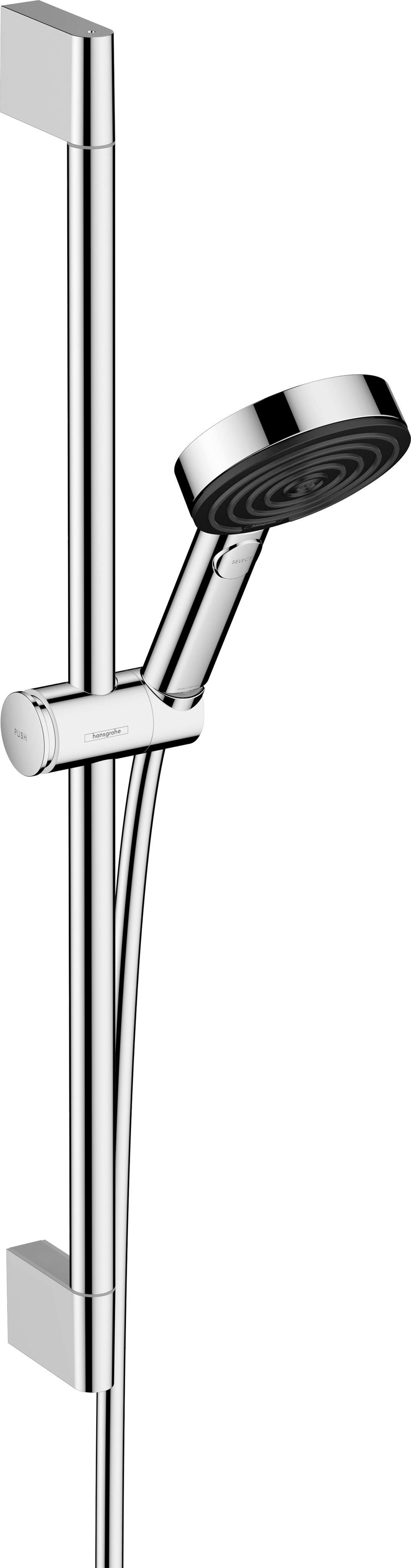 HansGrohe Pulsify Select S Duş Seti 105 3Jet Relaxation, 65 Cm Duş Barı İle - 24160000
