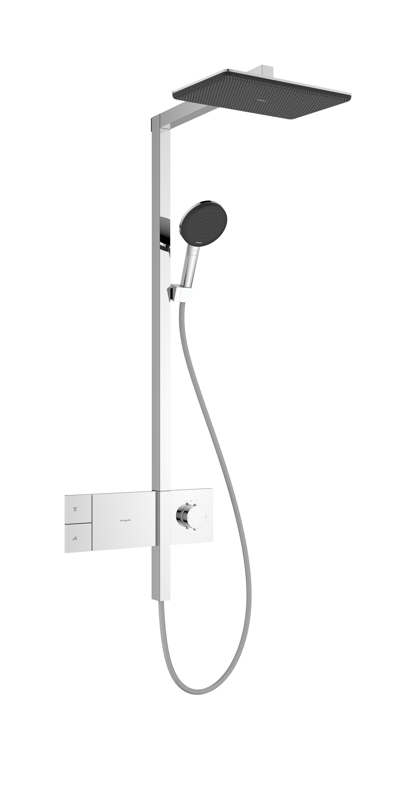 Hansgrohe Raindance Alive Q Duş kolonu 210/340 1 jet EcoSmart, showerSelect Comfort ile - 24581000