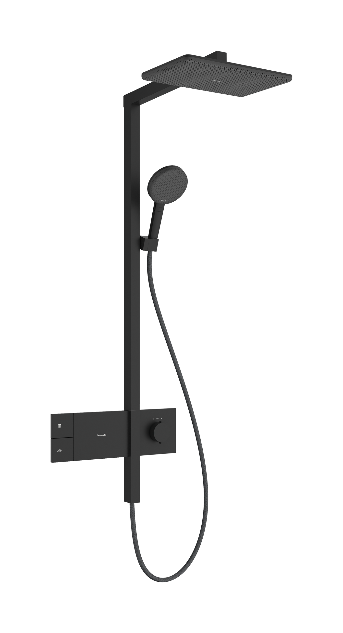 Hansgrohe Raindance Alive Q Duş kolonu 210/340 1 jet EcoSmart, showerSelect Comfort ile - 24581670