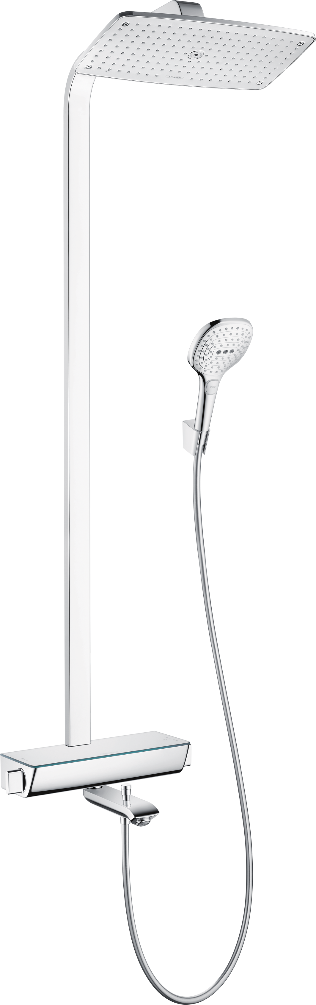HansGrohe Raindance E Duş Kolonu 360 1 Jet, Banyo Termostat İle - 27113000