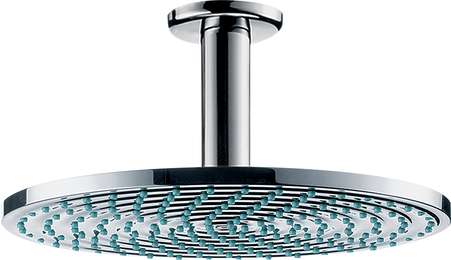 HansGrohe Raindance S Tepe Duşu 240 1 Jet, Ecosmart, 9 Lt/Dk, Tavan Bağlantısı İle - 27463000