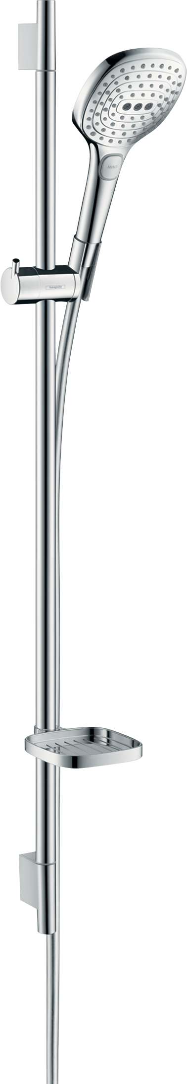 HansGrohe Raindance Select E Duş Seti 120 3 Jet, 90 Cm Duş Barı Ve Sabunluk İle - 26621000