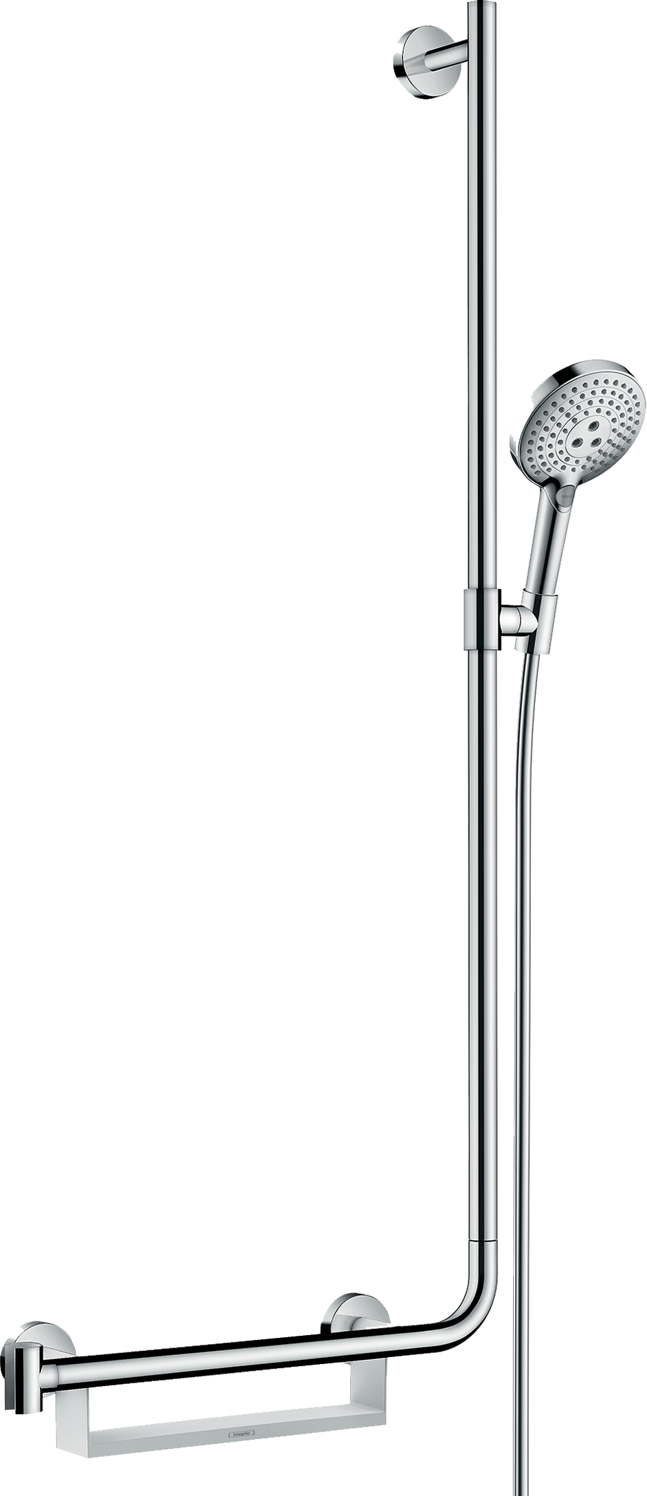 HansGrohe Raindance Select S Duş Seti 120 3 Jet, 110 Cm Sağ Duş Barı İle - 26326000