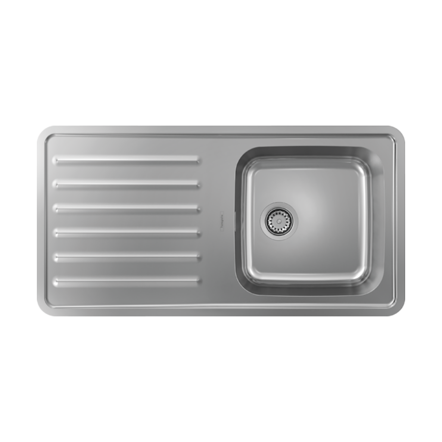 HansGrohe S41 S4111 - F400 Gömme Eviye 400 Damlalık İle - 43341800